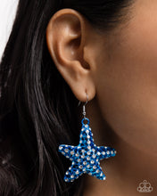 Load image into Gallery viewer, Skilled Starfish - Blue Earrings