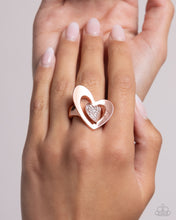 Load image into Gallery viewer, Abstract Amor - Copper Ring