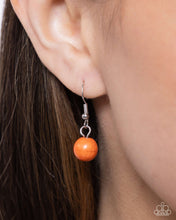 Load image into Gallery viewer, Ornate Opinion - Orange Necklace