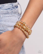 Load image into Gallery viewer, Malibu Maiden - Gold Set of Bracelets
