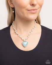 Load image into Gallery viewer, Mermaid Model - Blue Necklace