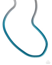 Load image into Gallery viewer, Spray Paint Sass - Blue Necklace