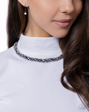Load image into Gallery viewer, Candid Coils - Black Gunmetal Necklace