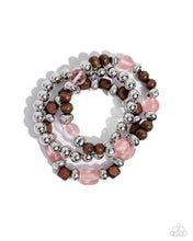 Load image into Gallery viewer, DIVERSIFIED Wood - Pink Bracelets