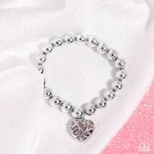 Load image into Gallery viewer, Fleeting Filigree - Pink Stretchy Bracelet