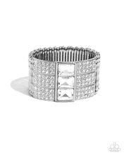 Load image into Gallery viewer, Dramatic Diva - White Bracelet