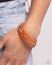 Load image into Gallery viewer, Cultured Cause - Orange Bracelet