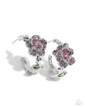 Load image into Gallery viewer, Mother ROSE Best - Pink Hoop Earrings