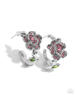 Mother ROSE Best - Pink Hoop Earrings