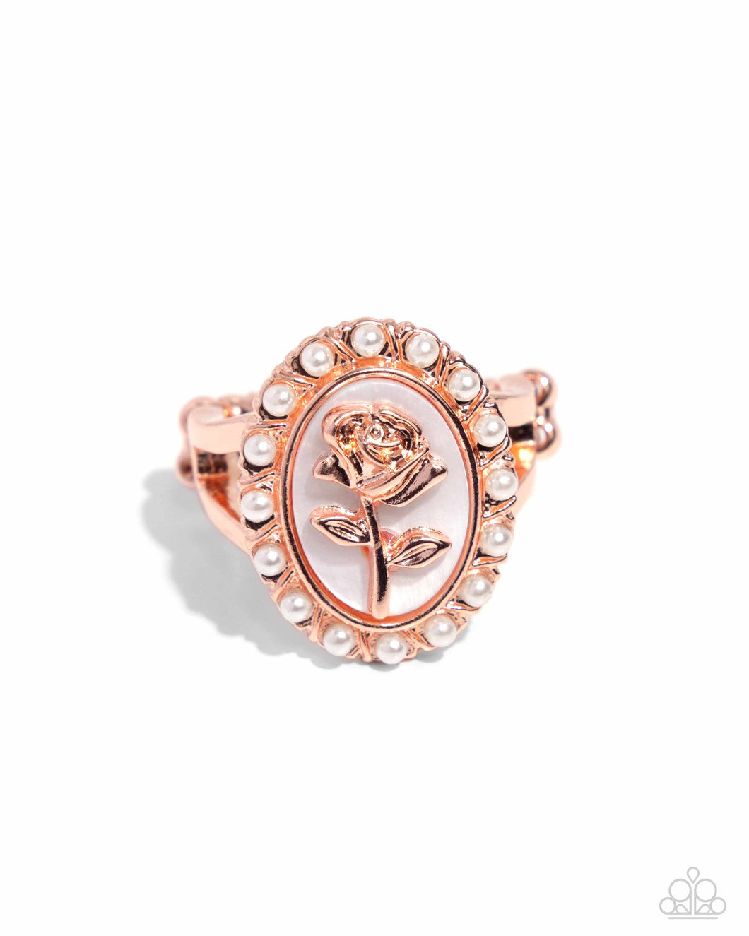 Rosy Reminder - Copper Dainty Ring