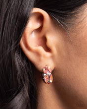 Load image into Gallery viewer, Dazzling Destiny - Orange Hoop Earrings
