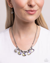 Load image into Gallery viewer, Teardrop Tribute - Yellow Necklace