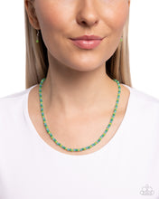 Load image into Gallery viewer, Beaded Belonging - Green Necklace