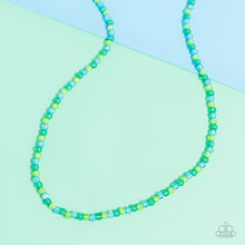 Load image into Gallery viewer, Beaded Belonging - Green Necklace