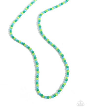 Load image into Gallery viewer, Beaded Belonging - Green Necklace
