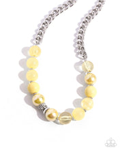 Load image into Gallery viewer, Opulent Opacities - Yellow Necklace