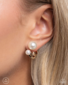 Sophisticated Socialite - Gold Earrings