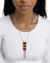 Load image into Gallery viewer, Passionate Pageantry - Red Necklace