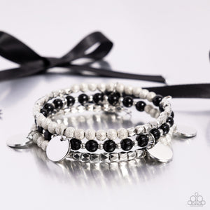 Boundless Beaches - Black Bracelet