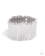 Load image into Gallery viewer, Warped Welding - Silver Bracelet