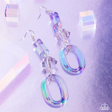 Load image into Gallery viewer, Iridescent Infatuation - Silver Earrings