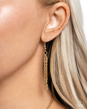 Load image into Gallery viewer, Planetary Pizzazz - Gold Lanyard