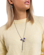 Load image into Gallery viewer, FLORAL Values - Purple Necklace