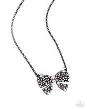 Load image into Gallery viewer, Bewitching Bow - Black Necklace