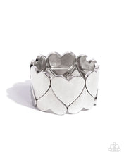 Load image into Gallery viewer, Sweetheart Setting - Silver Bracelet