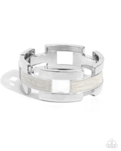 Load image into Gallery viewer, Modern Merger - White Bracelet