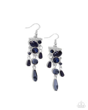 Load image into Gallery viewer, Triumphant Tassel - Blue Earrings