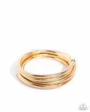 Load image into Gallery viewer, Coiled Command - Gold Bracelet