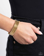 Load image into Gallery viewer, Coiled Command - Gold Bracelet