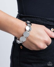 Load image into Gallery viewer, Shimmery Sneak Peek - White Bracelet
