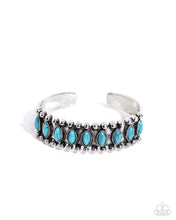 Load image into Gallery viewer, Beautiful Badlands - Blue Cuff Bracelet