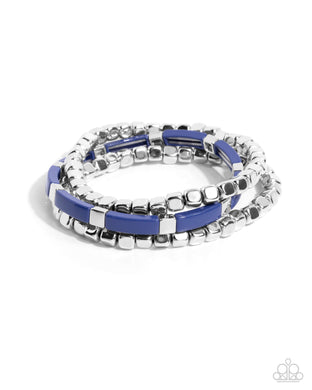 Colorful Cadenza - Blue Bracelets