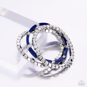 Colorful Cadenza - Blue Bracelets