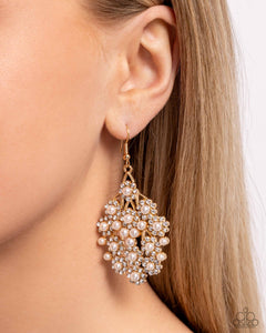Nautical Netting - Gold Earrings