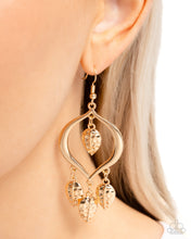 Load image into Gallery viewer, Leafy Landmark - Gold Earrings