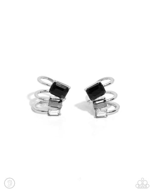 Impressive Shimmer - Silver Earrings