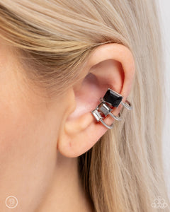 Impressive Shimmer - Silver Earrings