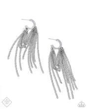 Load image into Gallery viewer, Copious Caliber - Silver Hoop Earrings