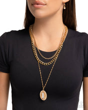 Load image into Gallery viewer, Edgy Empire - Gold Necklace