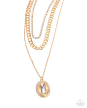 Load image into Gallery viewer, Edgy Empire - Gold Necklace
