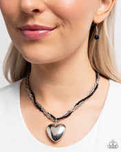 Load image into Gallery viewer, Falling Slowly - Black Necklace