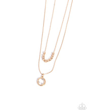Load image into Gallery viewer, Defaced Darling - Gold Necklace