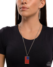 Load image into Gallery viewer, Patriotic Pendant - Red