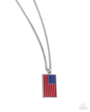 Load image into Gallery viewer, Patriotic Pendant - Red