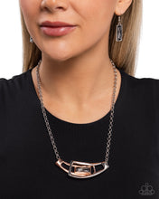 Load image into Gallery viewer, Interlocked Improv - Silver Necklace