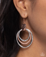 Load image into Gallery viewer, Suddenly I See - Copper Earrings